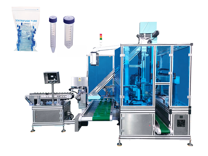 Macchina confezionatrice automatica-Tubo centrifugo Macchina confezionatrice automatica di tappatura