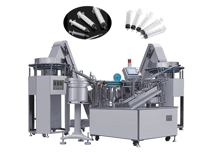 Máquina de ensamblaje automático - Máquina de ensamblaje automático de jeringas completamente computarizada