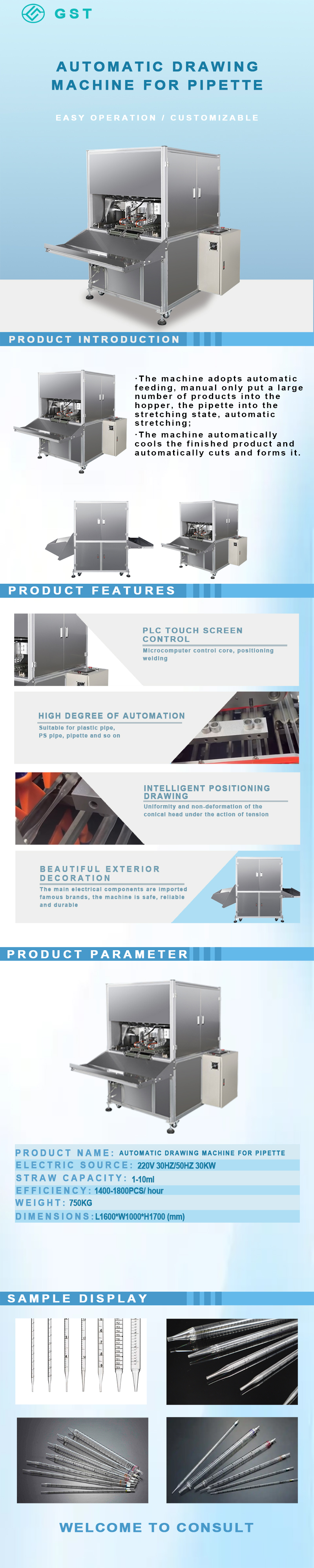 Equipos de automatización - Ensanchador de pipetas