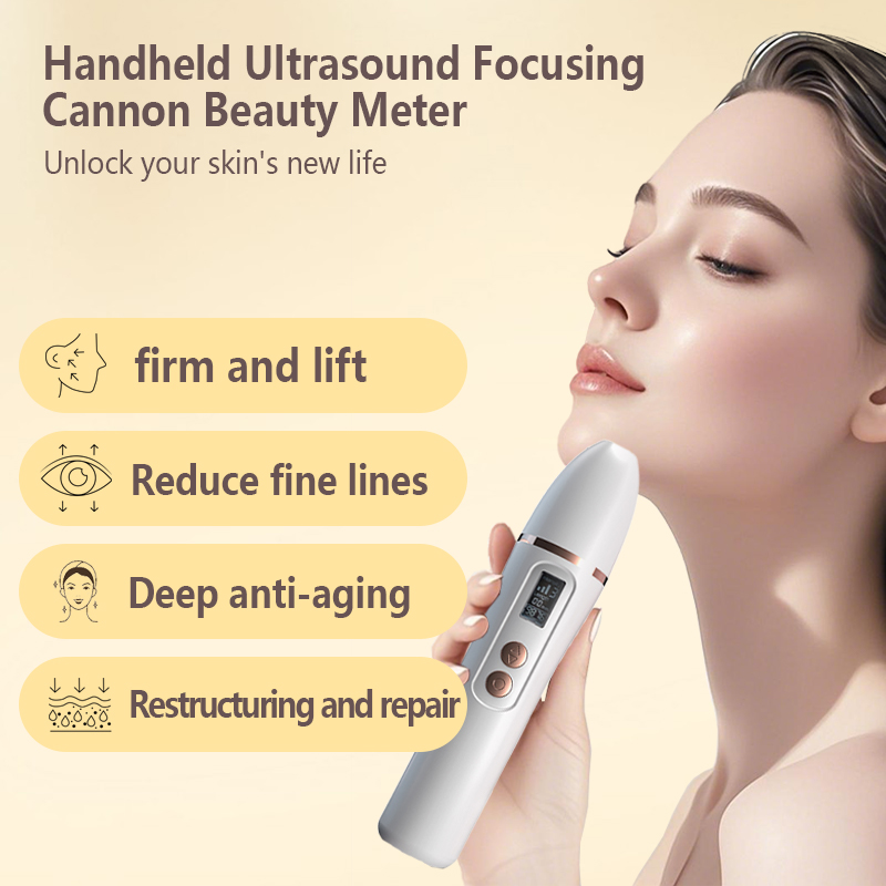 Strumento di bellezza ad ultrasuoni per lifting e rassodamento di viso e collo