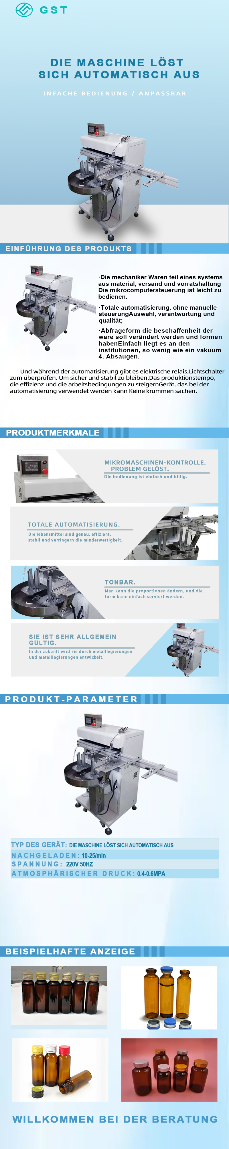Automatisierungsanlagen-Automatischer Pick & Place Roboter für Stanzmaschinen