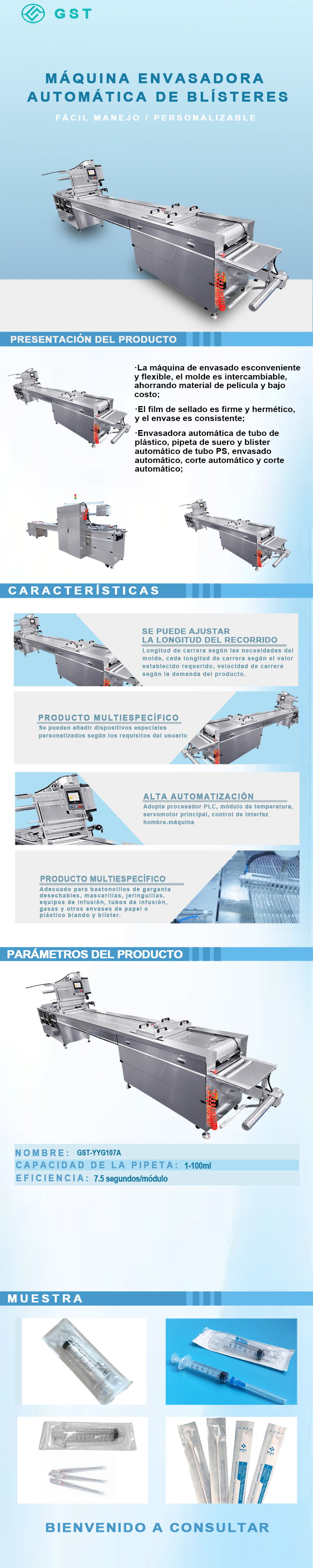 Máquina de embalaje automática - Máquina de embalaje blíster automática