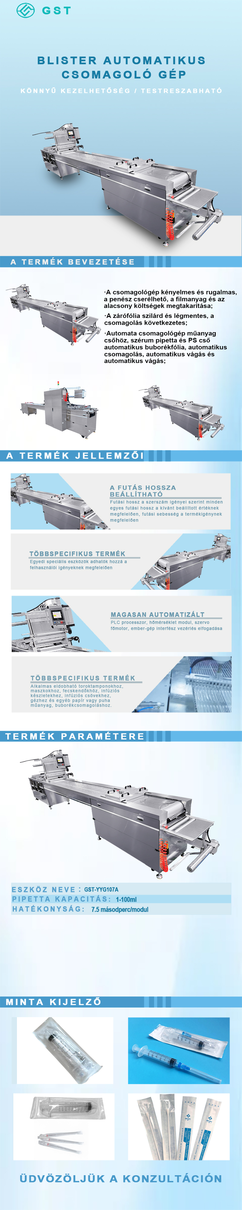 Automatikus csomagológép-Automatikus buborékfólia-csomagoló gép