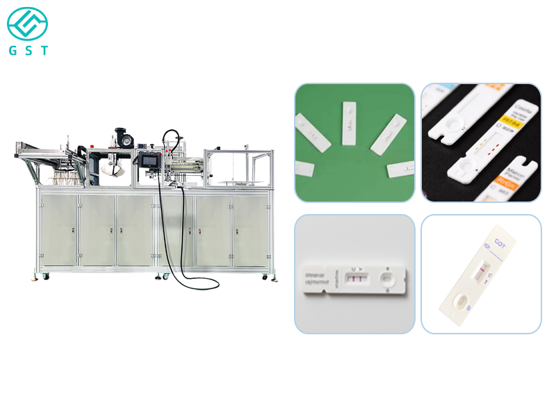 Multi-dose test card automatic assembly line | IVD test reagent card automatic assembly machine