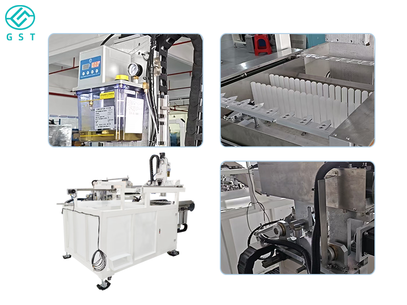 Hanger flocking glue spinning machine | Flocking hanger auto