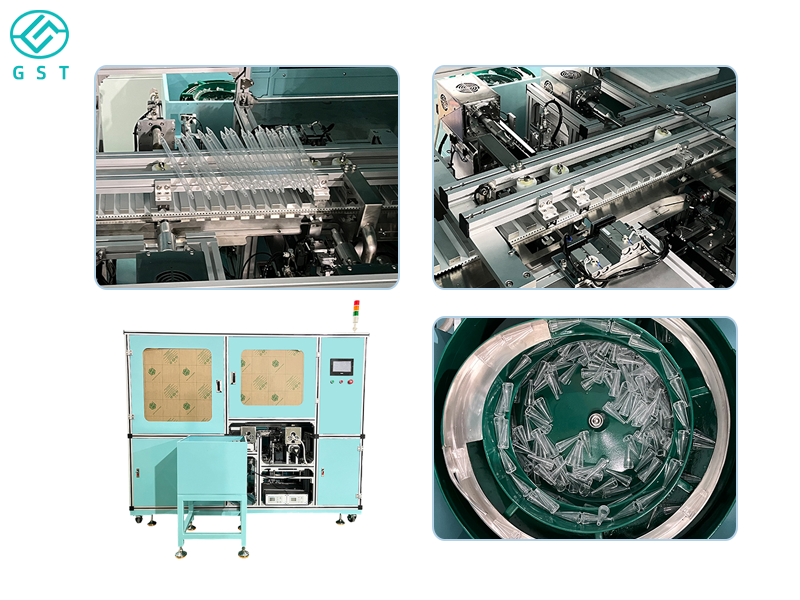 Máquina automática de soldadura ultrassónica para pipetas | Equipamento de soldadura automatizado de alta precisão para consumíveis de laboratório