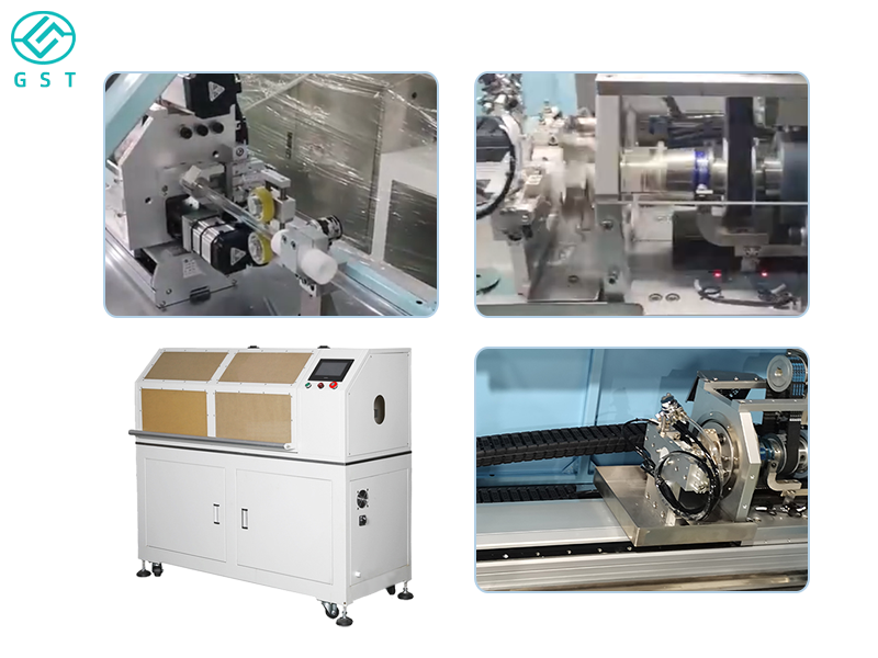 Cortador online de tubos de plástico sem lascas | Equipamento de corte automatizado | Sistema de corte circular online de alta velocidade para tubos de PE/PP/PVC