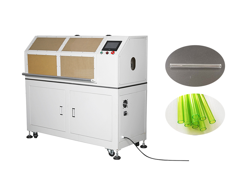 Cortador online de tubos de plástico sem lascas | Equipamento de corte automatizado | Sistema de corte circular online de alta velocidade para tubos de PE/PP/PVC