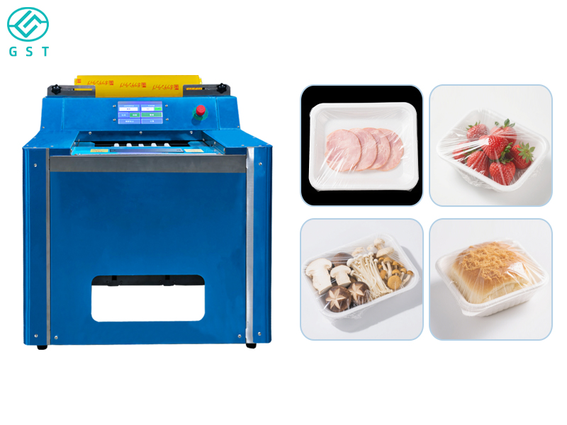 Máquina de embalagem automática com filme plástico | Máquina automática de embalagem de alimentos com filme plástico | Equipamento para embalagem de alimentos f