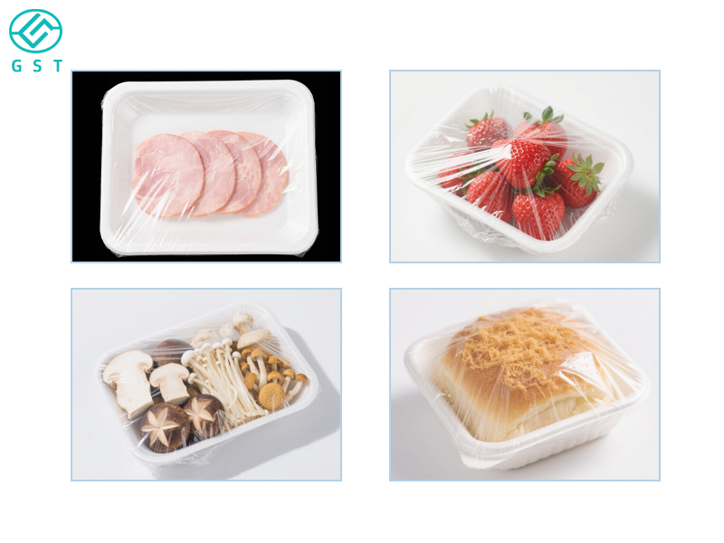 Máquina de embalagem automática com filme plástico | Máquina automática de embalagem de alimentos com filme plástico | Equipamento para embalagem de alimentos frescos na indústria alimentar