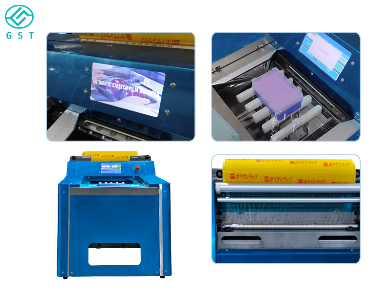 Máquina de embalagem automática com filme plástico | Máquina automática de embalagem de alimentos com filme plástico | Equipamento para embalagem de alimentos frescos na indústria alimentar