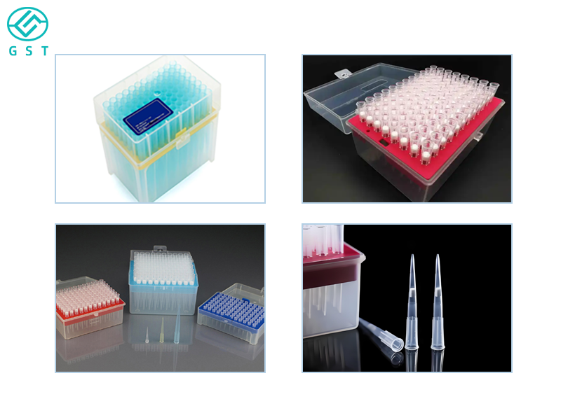 Máquina semiautomática para encaixotamento de ponteiras de pipetas | Suporta a montagem e o encaixotamento de ponteiras de diferentes tamanhos para utilização em laboratório.