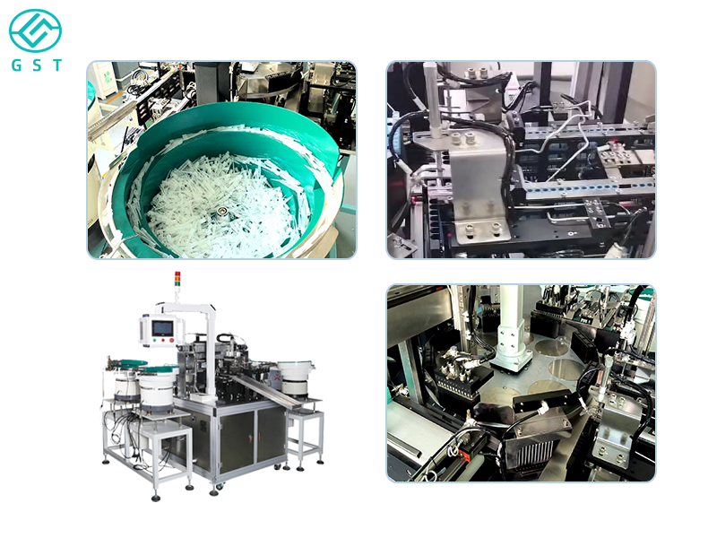 Máquina automática de encaixotamento para ponteiras de pipetas e copos de reação | Solução de encaixotamento eficiente e totalmente automática para consumíveis de laboratório