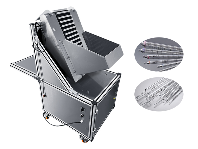 Soprador automático de fragmentos de pipetas | Equipamento para remoção e limpeza interna e externa de fragmentos de pipetas | Linha de produção de consumíveis de laboratório