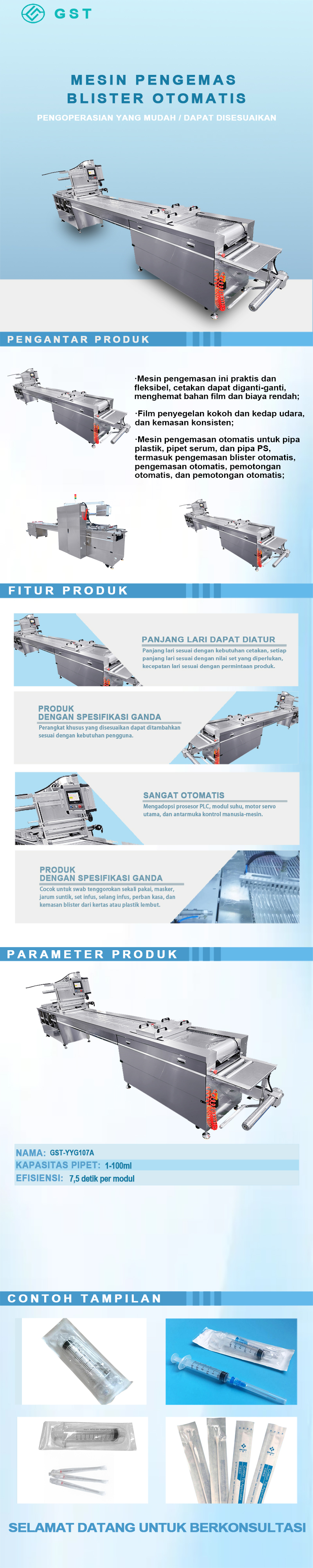 Mesin pengemas blister otomatis | Peralatan pengemasan termoforming otomatis berkinerja tinggi | Solusi peralatan pengemasan cerdas