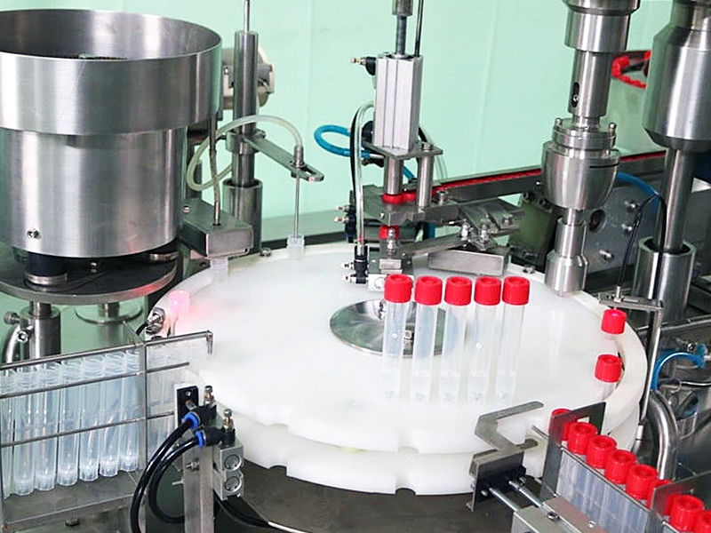 Ensuring Production Efficiency for Automatic Filling Machines for Disposable Sampling Tubes Ensuring Production Efficiency for Automatic Filling Machines for Disposable Sampling Tubes