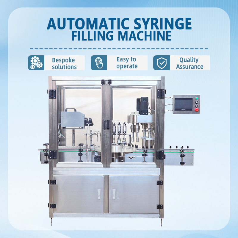 Automatic Syringe Filling Machine | Fully Automatic Liquid Filling Equipment for Pre-filled Syringes | Customization Available