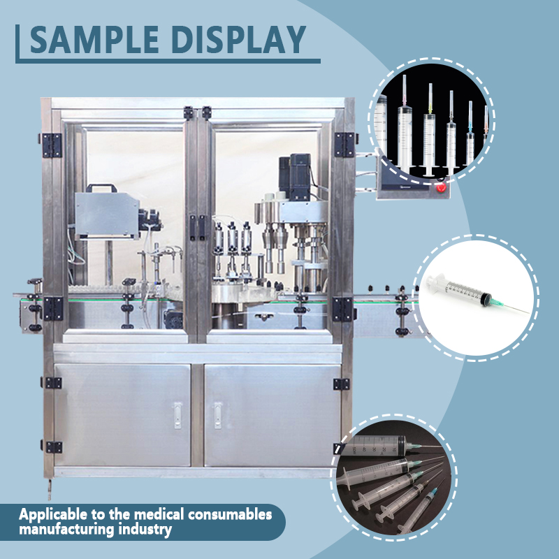 Automatic Syringe Filling Machine | Fully Automatic Liquid Filling Equipment for Pre-filled Syringes | Customization Available