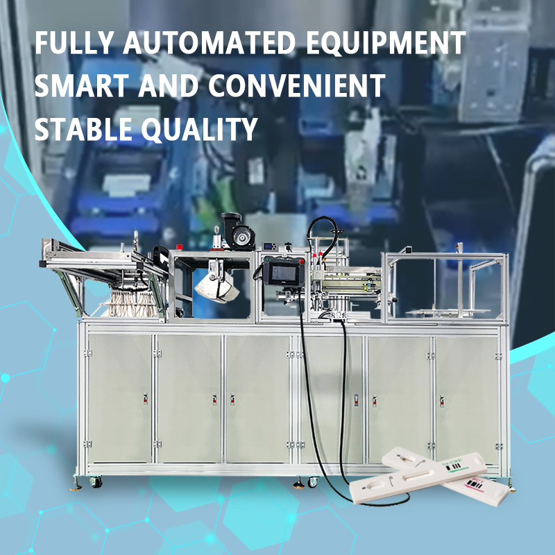Automated Assembly Line for Multi-Strip Test Cards | Fully Automated IVD Test Card Assembly Equipment | Customization Available