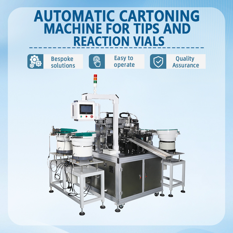 Automatic Boxing Machine for Pipette Tips and Reaction Cups | Fully Au
