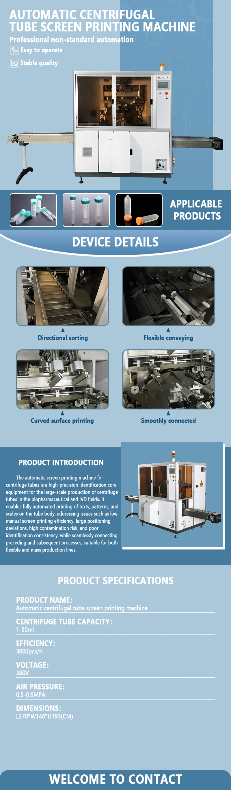 Automatic Centrifuge Tube Screen Printing Machine | Fully Automatic Centrifuge Tube Screen Printing Equipment | Supports Non-Standard Customization Automatic Centrifuge Tube Screen Printing Machine | Fully Automatic Centrifuge Tube Screen Printing Equipment | Supports Non-Standard Customization
