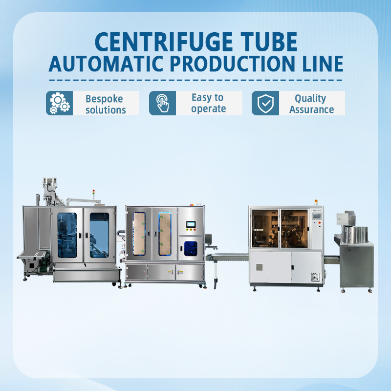 Automatic Centrifuge Tube Production Line | Fully Automated Assembly, 