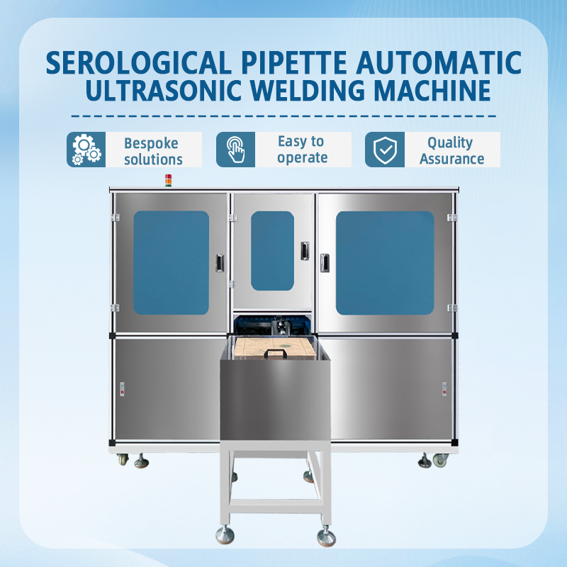 Automatic Ultrasonic Welding Machine for Pipettes | Fully Automatic Ul