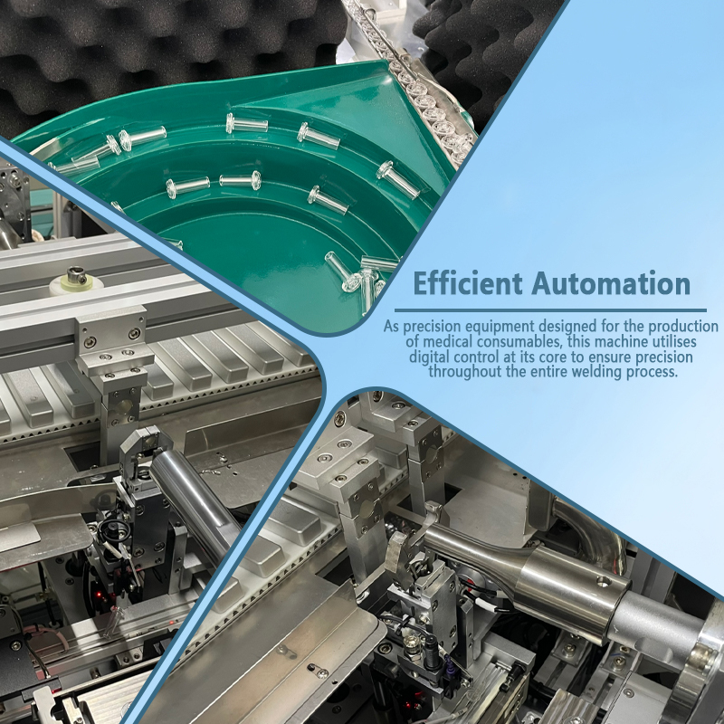 Automatic Ultrasonic Welding Machine for Pipettes | Fully Automatic Ultrasonic Welding Equipment for Pasteur Pipettes | Customization Available
