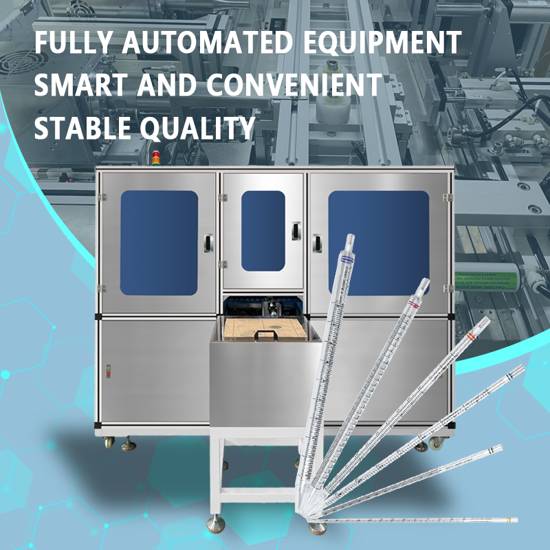 Automatic Ultrasonic Welding Machine for Pipettes | Fully Automatic Ultrasonic Welding Equipment for Pasteur Pipettes | Customization Available