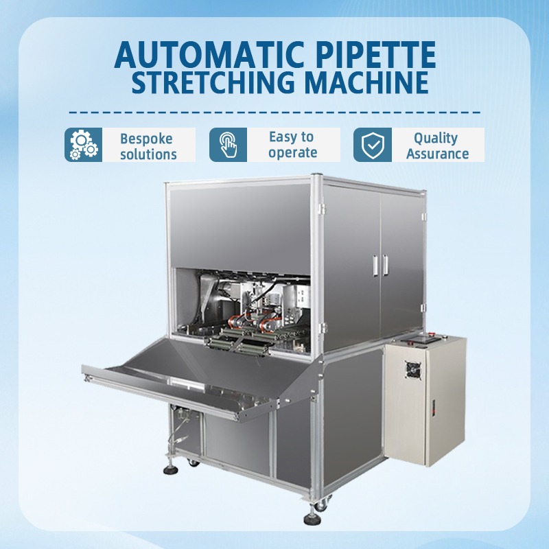 Automatic Pipette Drawing and Forming Machine | Fully Automatic Pipett
