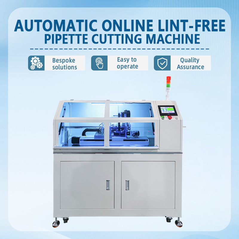 In-line Chip-free Automatic Circumferential Cutting Machine for Pipett