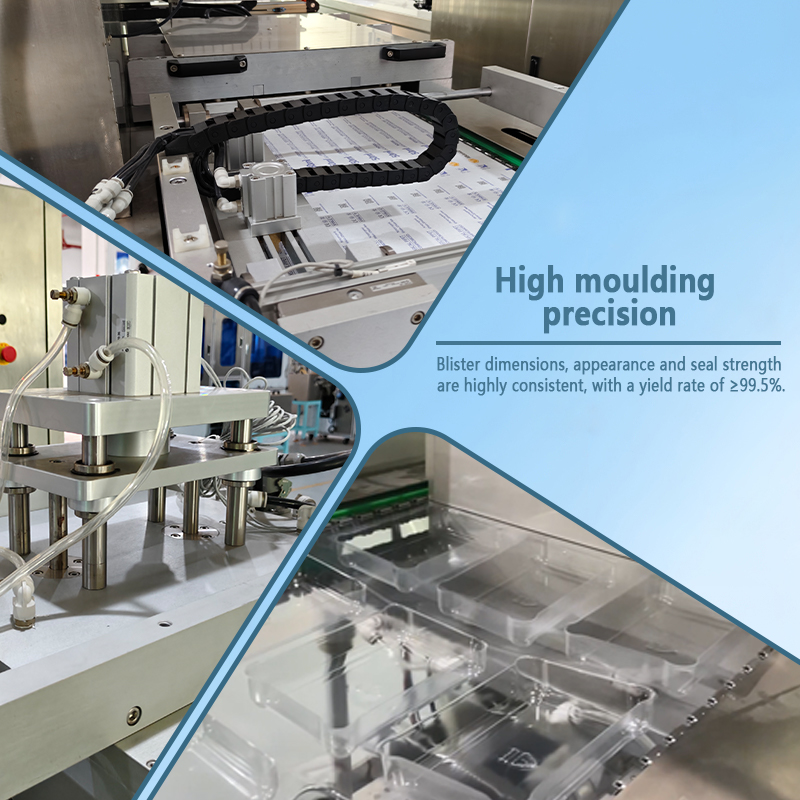 Automatic Blister Packaging Machine for Pipettes | Fully Automatic Pipette Blister Sealing Equipment | Supports Non-Standard Customization