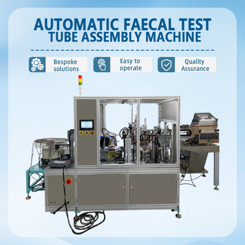 Automatic Stool Collection Tube Assembly Machine | Fully Automatic Sto