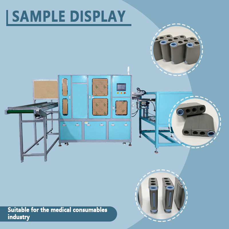 Automated Assembly and Leak Testing Machine for Reagent Kits | Fully Automated IVD Reagent Kit Assembly and Airtightness Testing Equipment | Customization Available