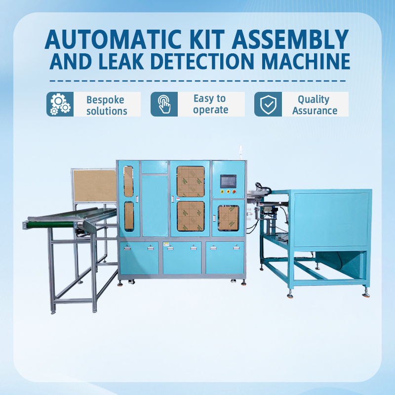 Automated Assembly and Leak Testing Machine for Reagent Kits | Fully A