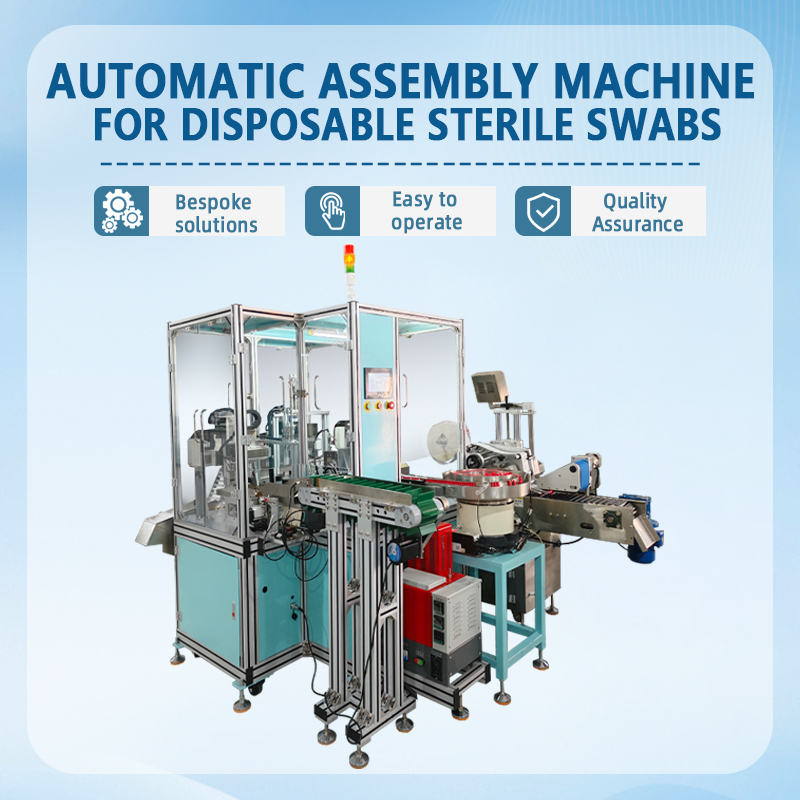 Automatic Assembly Machine for Disposable Sterile Sampling Swabs | Ful
