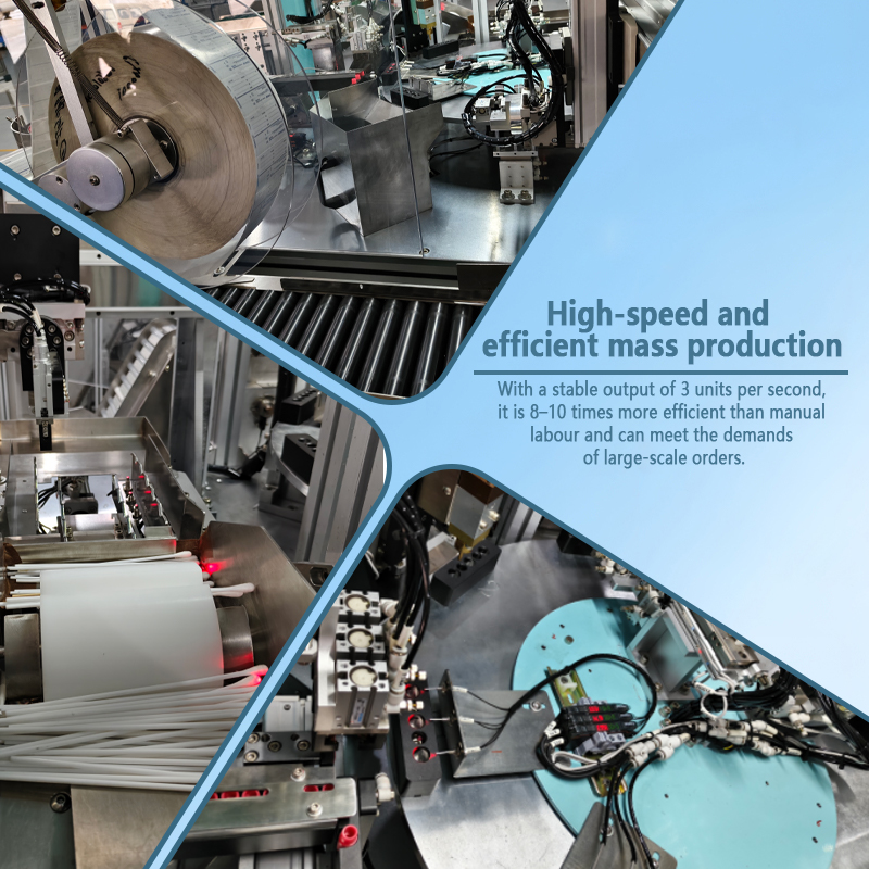 Automatic Assembly Machine for Disposable Sterile Sampling Swabs | Fully Automatic Sampling Swab Assembly Equipment | Supports Non-Standard Customization