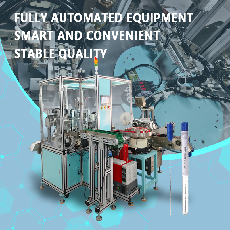 Automatic Assembly Machine for Disposable Sterile Sampling Swabs | Fully Automatic Sampling Swab Assembly Equipment | Supports Non-Standard Customization