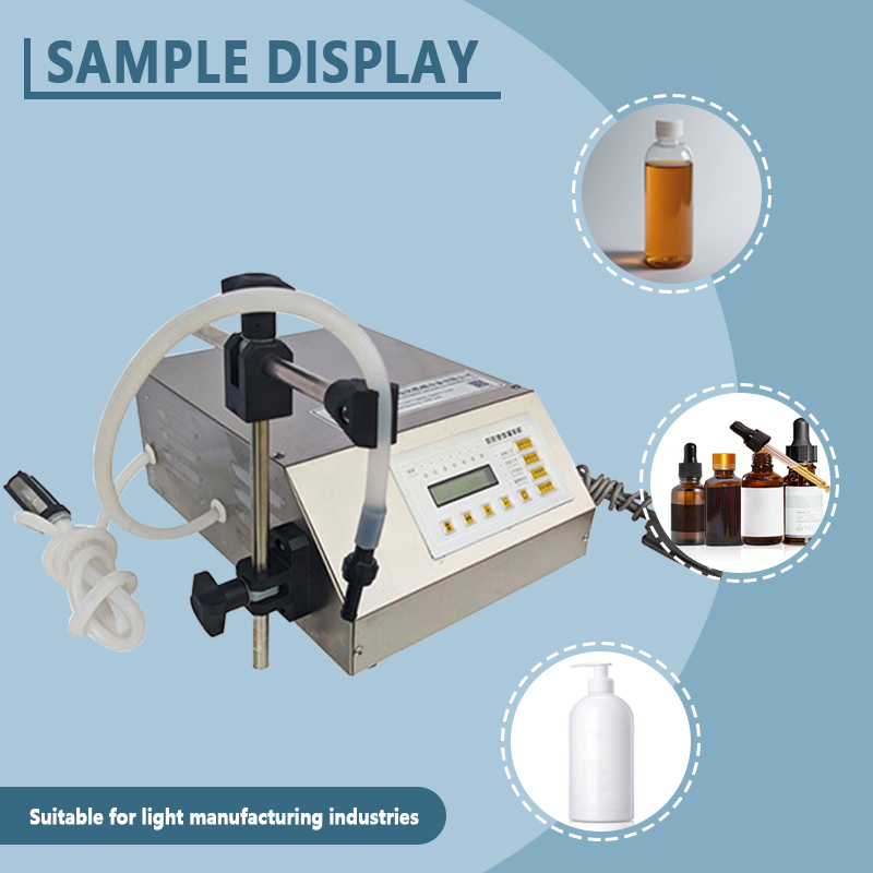 Semi-automatic liquid filling machine | High-precision quantitative liquid filling equipment | Supports non-standard customization