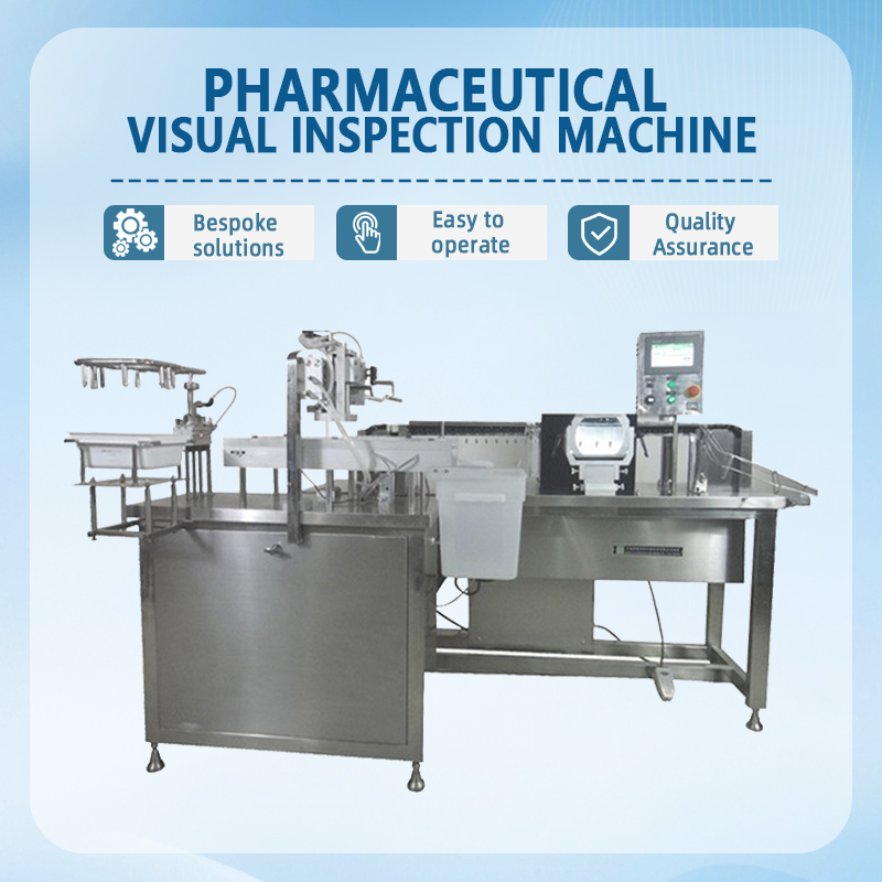 Automatic Pharmaceutical Light Inspection Machine | Fully Automatic Visual Inspection Equipment for Liquid-Filled Ampoules and Vials | Customization Available