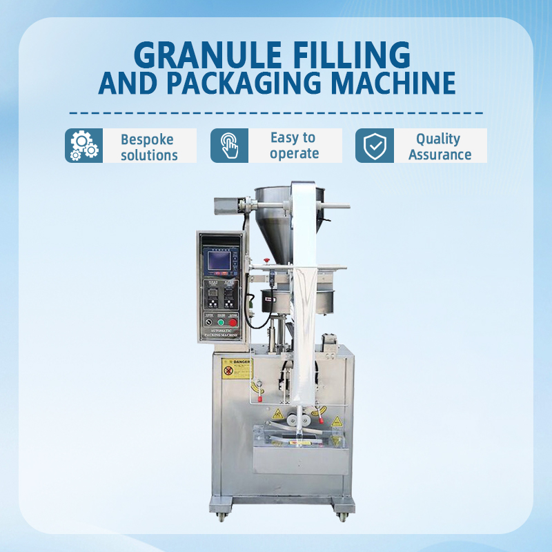 Automatic Granule Filling Machine | Fully Automatic Granule Metering, Feeding, Filling, Sealing, and Packaging Equipment | Supports Non-Standard Customization
