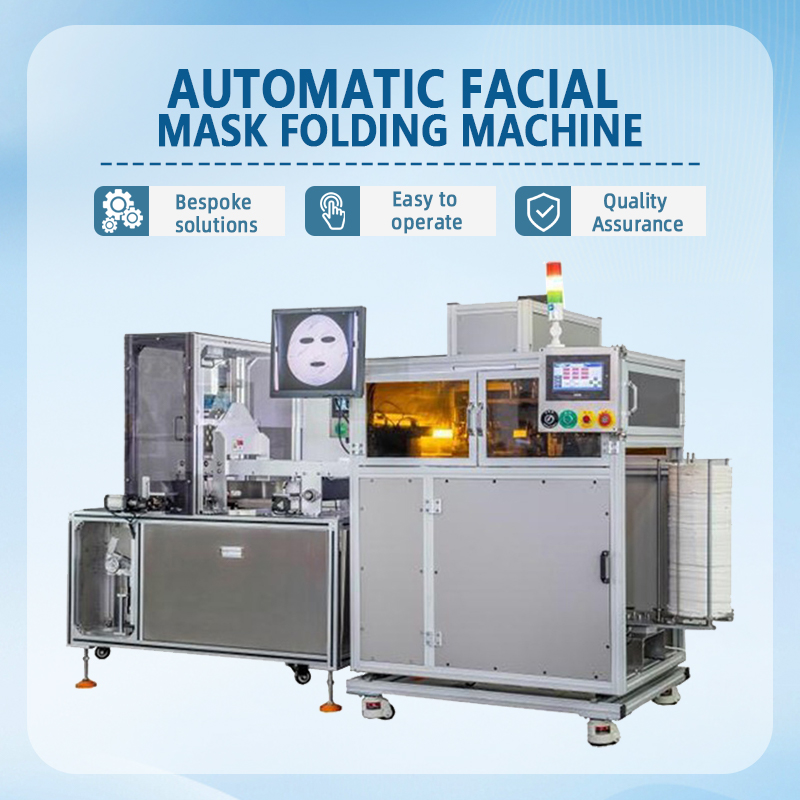 Automatic Facial Mask Folding Machine | Fully Automatic Facial Mask Folding and Forming Equipment | Supports Non-Standard Customization