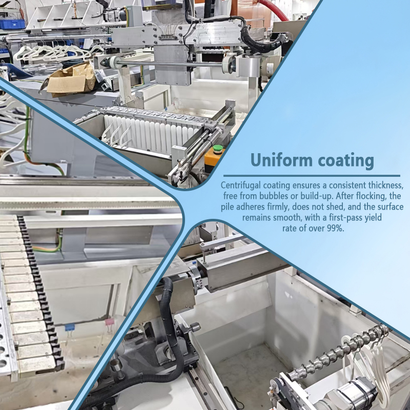 Automatic Hanger Spin-Coating Machine | Fully Automatic Machine for Uniform Spin-Coating of Hangers | Supports Non-Standard Customization