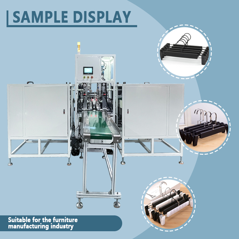 Automatic Trouser Hanger Assembly Machine | Fully Automatic Assembly Equipment for Trouser Hangers with Clips | Supports Non-Standard Customization
