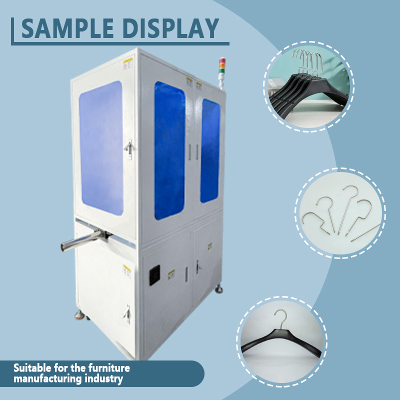 Automatic Hanger Hook Insertion Machine | Fully Automatic Hanger Feeding, Hook Insertion, and Assembly Equipment | Customization Available