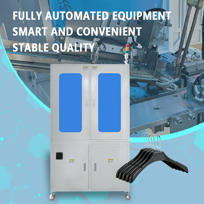 Automatic Hanger Hook Insertion Machine | Fully Automatic Hanger Feeding, Hook Insertion, and Assembly Equipment | Customization Available