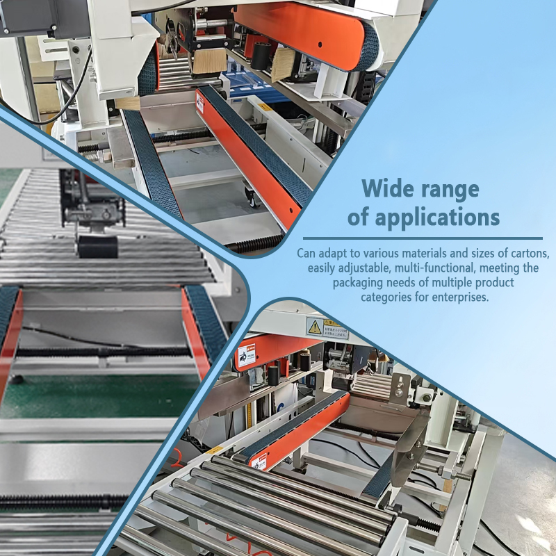 Automatic Carton Sealer | Fully Automatic Carton Sealing Equipment | Automatic Flap-Folding and Taping Sealer | Supports Non-Standard Customization