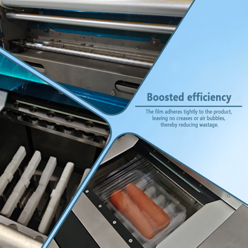 Cling Film Wrapping Machine | Automatic Tray Wrapper for Fresh Produce (Vegetables & Fruit) | Supermarket Food Packaging Equipment | Customization Available