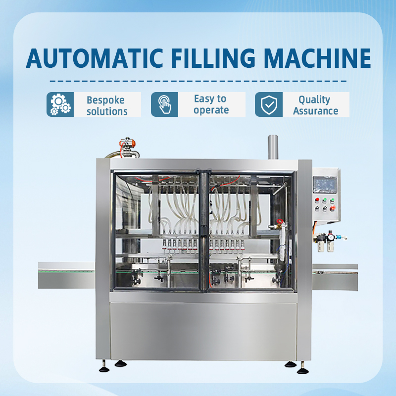 Automatic Filling Machine | Fully Automatic, High-Precision, Multi-Specification Liquid Volumetric Filling Equipment | Customization Available