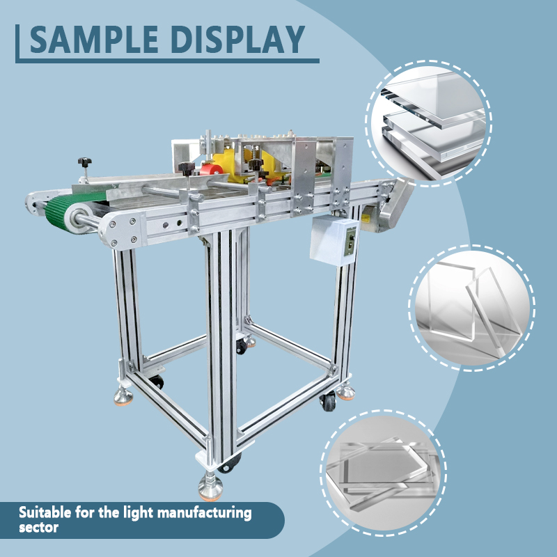 Semi-automatic Acrylic Sheet Edge Scraper | Automatic PMMA Plastic Sheet Edge Scraping and Trimming Equipment | Customization Available
